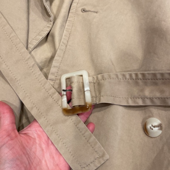 H&M khaki trendy trench coat - Picture 9 of 10